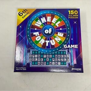 Wheel of Fortune Game - 6th Edition